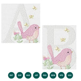Little Birdie Alphabet Embroidery Set